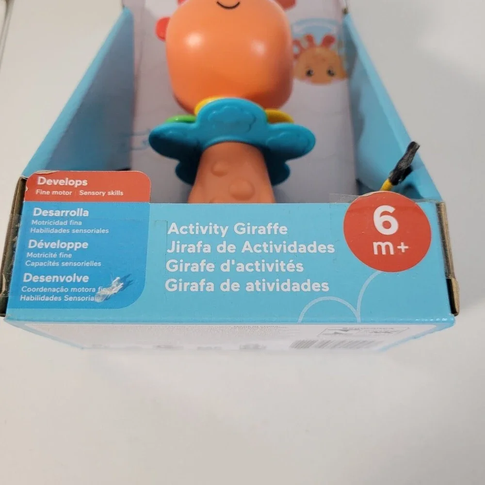 Fisher Price Activity Giraffe 6m+ Develop Fine Motor Sensory Skills New